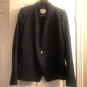 Ann Taylor Navy Blazer Worn Once